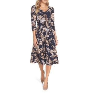 NWT Eliza J Floral Wedding Guest Dress 14